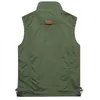 Men's Vests BOLUBAO Mens Mesh Vest Multi Pocket Quick Dry Fishing Sleeveless Jacket Reporter Loose Outdoor Casual Thin Vests Waistcoat Male 230217