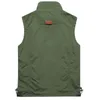 Gilet da uomo BOLUBAO Gilet in rete da uomo Multi tasca Giacca senza maniche da pesca ad asciugatura rapida Reporter Allentato Gilet sottile casual da esterno Gilet uomo 230217