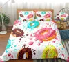 Sängkläder set godis sängkläder set duvet täckning set tjej pojke barn säng hem textil barn säng set godis sängkläder r230823