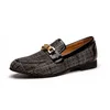 2023 Styliska skor loafers, handgjorda slamar, bekv￤ma m￤ns klassiska skor. Zapatillas Hombre 39-47 A15