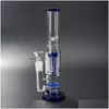 Pipes À Fumer Verre Eau 10 Pouces De Hauteur Narguilés Bongs 6 Arbres Nid D'abeille Percolate Bong 14 Mm Femelle Avec Bol Dab Rigs Drop Delivery Ho Dh0Ax