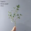 Decorative Flowers Luxury Tenuifolia Ficus Tree Branch Fake Flower Home Decor Long Wedding Decoration Plantas Artificiales