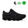 Chaussures Running on Cloud Femme Sneakers Cloudmonster Federer Workout and Cross Trainning Blanc Violet Designer Sports