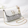 HBP Outdoor womens bag fashion crossbody bag versatile sequin design mini chain shoulder bag