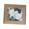 Decorative Flowers Artificial Box Realistic DIY With Stems Fake Flower For Bouquets Centerpieces Home Decor Ornament