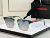 Nowe modne męskie kwadratowe okulary przeciwsłoneczne 08X w połowie metalowe, w połowie octanowe oprawki, proste i popularne okulary ochronne na zewnątrz uv400