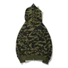 Hommes Hoodies Sweats Femmes Et Homme À Capuche Veste Camouflage Sharkk Visage Printemps Automne Hiver Coton Multicolore M-XXXL