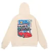 Hot Sell Men's Hoodies Sweatshirts Hoodie Designer Galleryes depts Gary Painted Graffiti Used Letters Printed Loose Casual Fashion Men and Women Lulusup