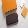 with box Sell zippy wallet new geninue Leather mens and womens long wallets purse card Holders 2021 G0xc#180F