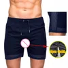 Shorts pour hommes Homme Sport Pantalon à entrejambe ouvert Sexy Gay Respirant Mesh Short sans entrejambe Double Zipper Sweatshorts Adulte Party Come Outdoor Sex Z0216