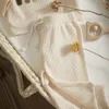 Piżama ma baby 024m chłopiec dziewczyny set ubrania urodzone niemowlę jesienne sprężyny Rainbow Tops Spodnie Casual Clothing 230217