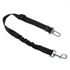 Dog Apparel Nylon Auto Pet Seat Belt Universal Anti-corrosive Elastic Tear-resistant Adjustable Safety Harness Accessories
