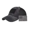 패션 아메리칸 플래그 야구 모자 스포츠 위장 야구 모자 여행 자수면 캠핑 하이킹 모자 xy410
