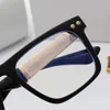 Nuovi occhiali telaio degli occhiali da sole quadrati occhiali ottici donne uomini elimina vetri di blocco della luce anti -blu telaio trasparente 321o 321o