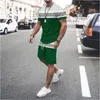 Men's Tracksuits 2023MAN FASHION T-SHIRT Summer Men's And Women's Casual Sports Suit Set Printed Tshirts For Men Shorts Jack