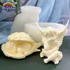 Świece 3D Anioła silikonowa forma śpiąca Style spania DIY Making Ozdoby mydło aromaterapia gips żywica żywica żywica epoksydowa narzędzia do pieczenia 230217