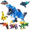 Action Toy Toy Toy Original Mini Force X Super Dinosaur Transformation Transformation Skateboard Toys Action Action Miniforce Warrior Doll Dolly Model 230217