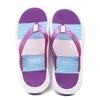 Terlik Gökkuşağı Flip Flops Sıradan Kadın Yumuşak Alt Plaj Ayakkabıları Yaz Konforlu Kadın Sandalet Shoesslippers