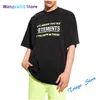 wangcai01 t-shirts masculins Je vais vous montrer mes vettents t-shirts hommes femmes surdimensionnées surdimensionnées vtm top vétéants broiddery noire t-shirt 0217h23