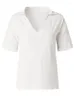 T-shirt da donna in cotone lino moda coreana maglietta estiva t-shirt vintage camicia oversize casual magliette larghe donna 2023 magliette vestiti