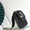 Designer crossbody väska äkta läderhandväska 25 cm delikat knockoff axelväska med låda yl070