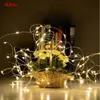 Christmas Decorations 2M/5M/10M Copper Wire String Light Mini Fairy Night Bedroom Lamp Wine Bottle Cork Lights For Wedding Party Decoration