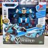 Action Toy Figures Color Box Tobot Deformation Car Action Figure MINI X Adventure Z Corée Anime Cartoon Tobot Brothers Warrior Véhicule Enfant Cadeaux 230217