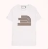 729S ER Moda Tasarımcı Tişörtleri Erkekler için Üstler Lüks Mektup Nakış Erkekleri Kadın Giyim Kısa Kollu SHBXBXC
