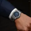 Zegarki designerskie Agelocer Black Automatyczne mężczyźni zegarek zegarek zegar Sapphire Luminous Self-Wind Watches Mechanical Watches Haterproof Power Reserve Godziny