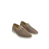 Scarpe firmate originali italiane Rolopiana LP Lefu Slip-on estivo da donna Lazy British Cowhide Pea Single Comfort Flat