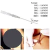 Navel Bell Button Rings 50PCSBox Sterilised Piercing Needles IV Catheter For Body Tattoo Tool Professional Supplies Kit 230216