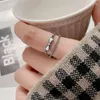 Anneaux De Mariage Punk Cool Hiphop Arc Noeud Pour Femmes Fille Simple Doigt Ouvert Tendance En Gros Bijoux Cadeau De Fête