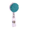Jewelry 9 Color Retractable Badge Reel Lanyard Id Card Holder Ski Pass Mtipurpose Keychain Metal Antilost Clip Party Favor Keyring D Dhlh1