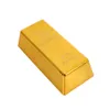 Jeux de fête Artisanat Faux Gold Bar Golden Creative Blion Arrêt de porte Paperweigh Simation Table Décor Deluxe Gate Stopper Props Jouet Off Dhjmf