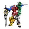 Action Toy Figures 5 In 1 Transform Dinosaur Toys Action Anime Figure Robot Assemble Deformed Educational Toys for Children Boys Christmas Gifts 230217