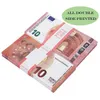 Funny Toys Wholesale Top Quality Prop EURO 10 20 50 100 Cópia Fake Notes Billet Movie Money que parece verdadeiro euros de euros colecionador DHM9SBX9R