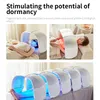 7 Color LED Face Mask Photon Therapy Anti Acne Wrinkle Face Whiten Skin Rejuvenation Skin Care Beauty Mask PDT Machine