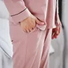 Indumenti da notte da donna Pigiama da donna Set da due pezzi Pigiama autunnale da donna Manica lunga Casual Morbido Pijama Homewear Abbigliamento da notte femminile