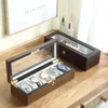 Watch Boxes Walnut Box Bag Display Packaging Exquisite Storage Can Hold 5 Watches