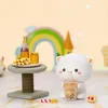 Oggetti decorativi Figurine Mitao Cat Second Generation Lucky Cute Blind Box Cute Cartoon Doll Regalo di compleanno Christma Present s Model Toys 230217