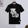 23ss rhinestone skull herr tshirts designer tide t shirts tryck kortärmad high street lös oversize casual tshirt 100 rena bomullstoppar för män och kvinnor #shopee90