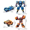 Action Toy Figures ABS Tobot Transformation Car to Robot Toy Korea Cartoon Brothers Anime Tobot Deformation Car Airplane Toys for Children Gift 230217