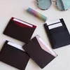 Женские дизайнеры -адвокаты Classic Fomens Casual Credit Holders Real Leather Ultra Slim Wallet Mens Walled Кошельки размером 7 5 12480