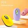 휴대용 팝 범용 음소거 무선 마우스 Bluetooth Silent Mice 고정밀 광학 추적 마우스 iPad 노트북 사무소