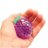 Decompression Toy Fruit Jelly Water Squishy Cool Stuff Cose divertenti Giocattoli Fidget Anti Reliever Divertimento per Adt Kids Novità Regali Drop De Dh6Kj