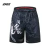 Mäns shorts Bodybuilding Fitness Shorts 3D Printed Summer Brand Clothing Causal Homme Breattable Beach Loose Shorts Men's Shorts Z0216