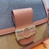 حقائب كتف عالية الجودة DAUPHINE حقائب يد crossbody للنساء والرجال محافظ فاخرة مصممة من الجلد الطبيعي حقيبة يد ساعي المحفظة