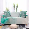 Chair Covers Stretch Sofa Cover Full Covered Cushion Marble Fabric All Seasons Combination Dust Slipcover Furniture Protector Towel