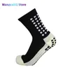 Wangcai01 Men's Socks New Sports Anti Slip Supcer Socks Cotton Football Men Grip Socks Calcetines 0217H23