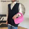 qwertyui45 bolsa de couro trançado de marca de corpo cruzado para mulheres bolsa de mão com nó bolsas de mão de grife para mulheres shopper croissant dumplin2803